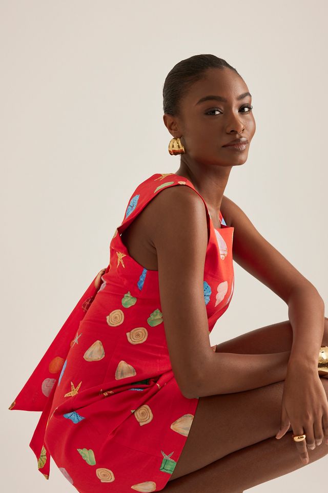 Never Fully Dressed Vestido Mini Estampado Ioana #5