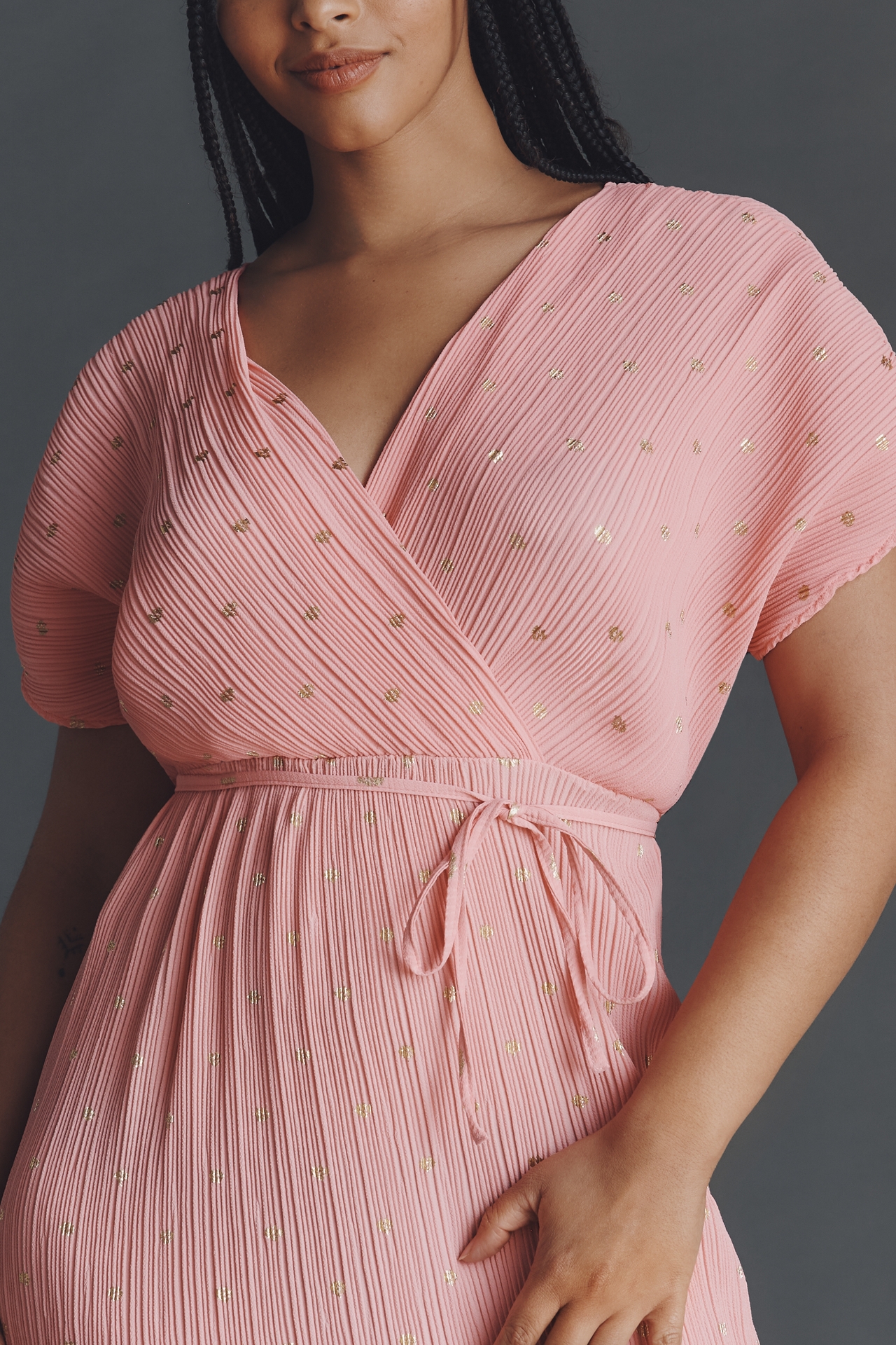 Never Fully Dressed Fifi Maxi Wrap Dress