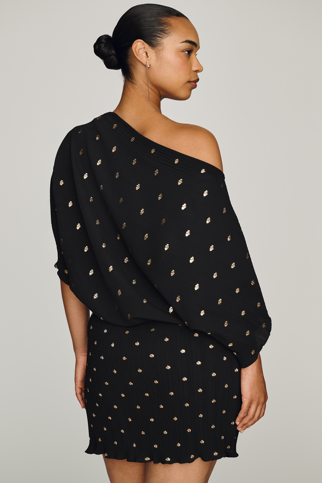 Never Fully Dressed Tilly Off-Shoulder Mini Dress