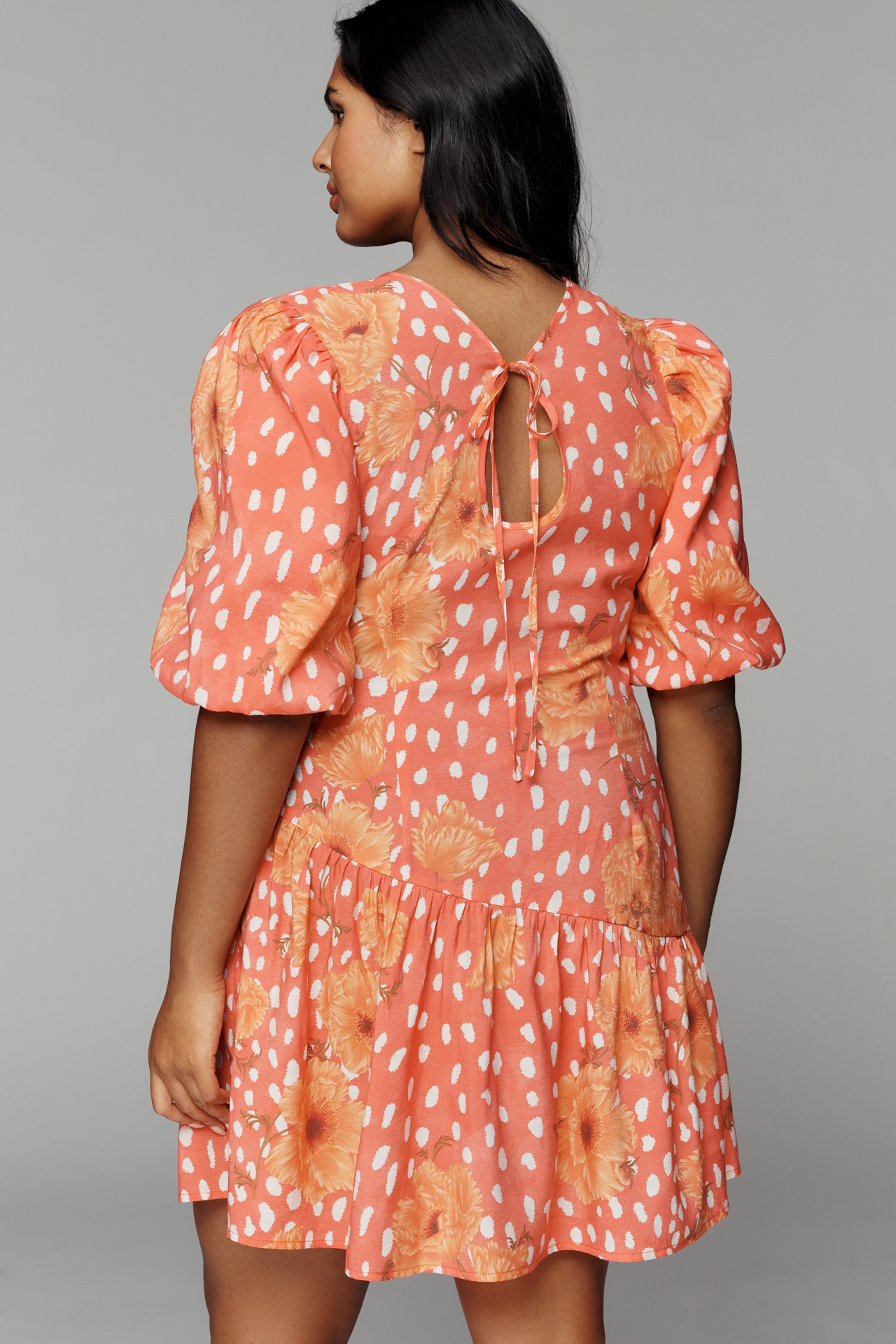 Never Fully Dressed Poppy Short-Sleeve Mini Dress