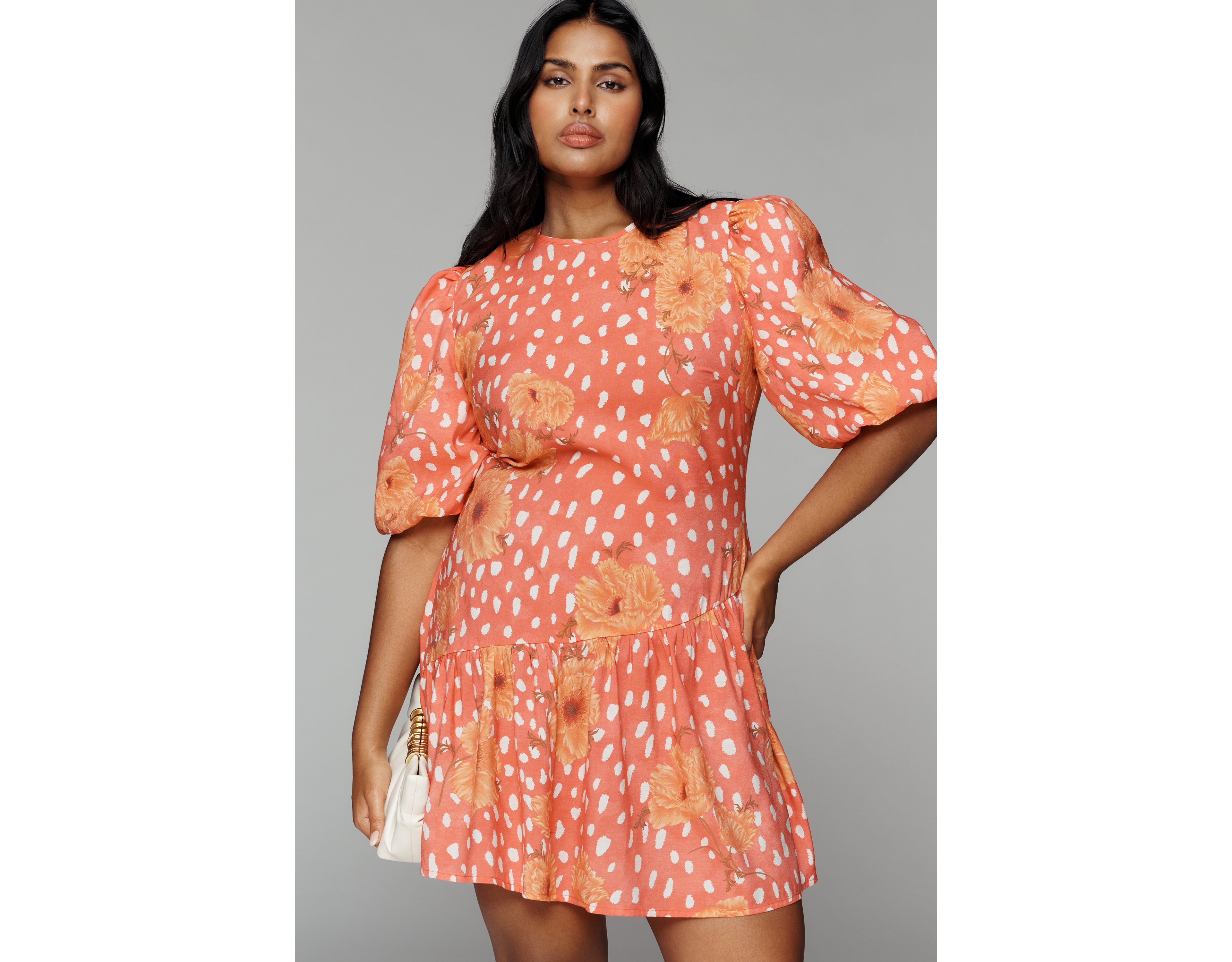 Never Fully Dressed Poppy Short-Sleeve Mini Dress