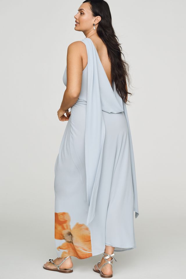 Never Fully Dressed Sophie Plus Scarf Midi Dress | Anthropologie