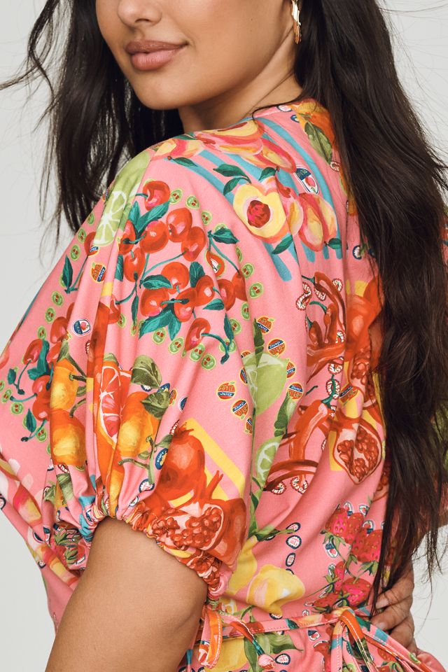 Never Fully Dressed Fruit Stamp Mini Dress #1