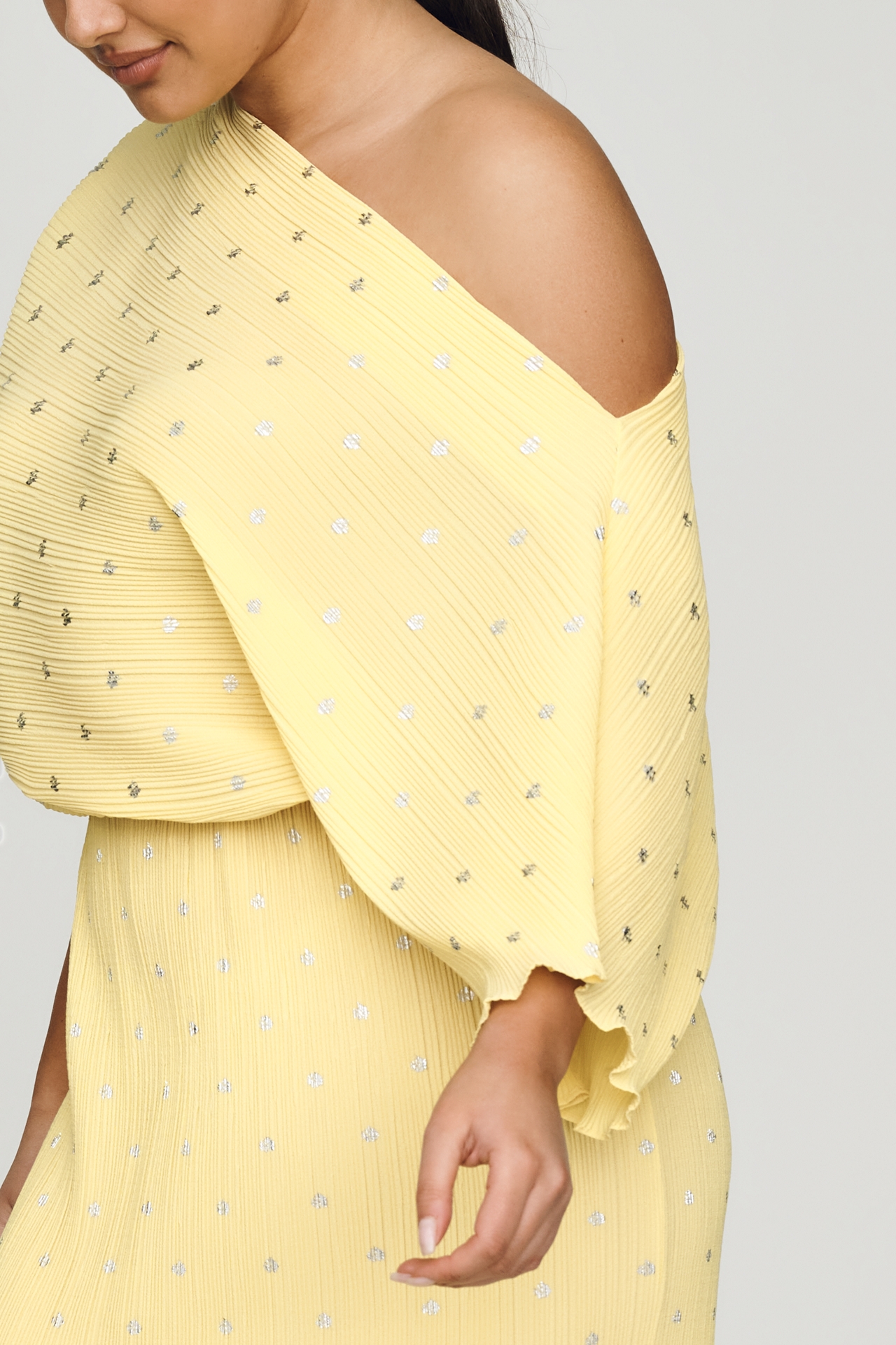 Never Fully Dressed Tilly Plus Draped Midi Dress