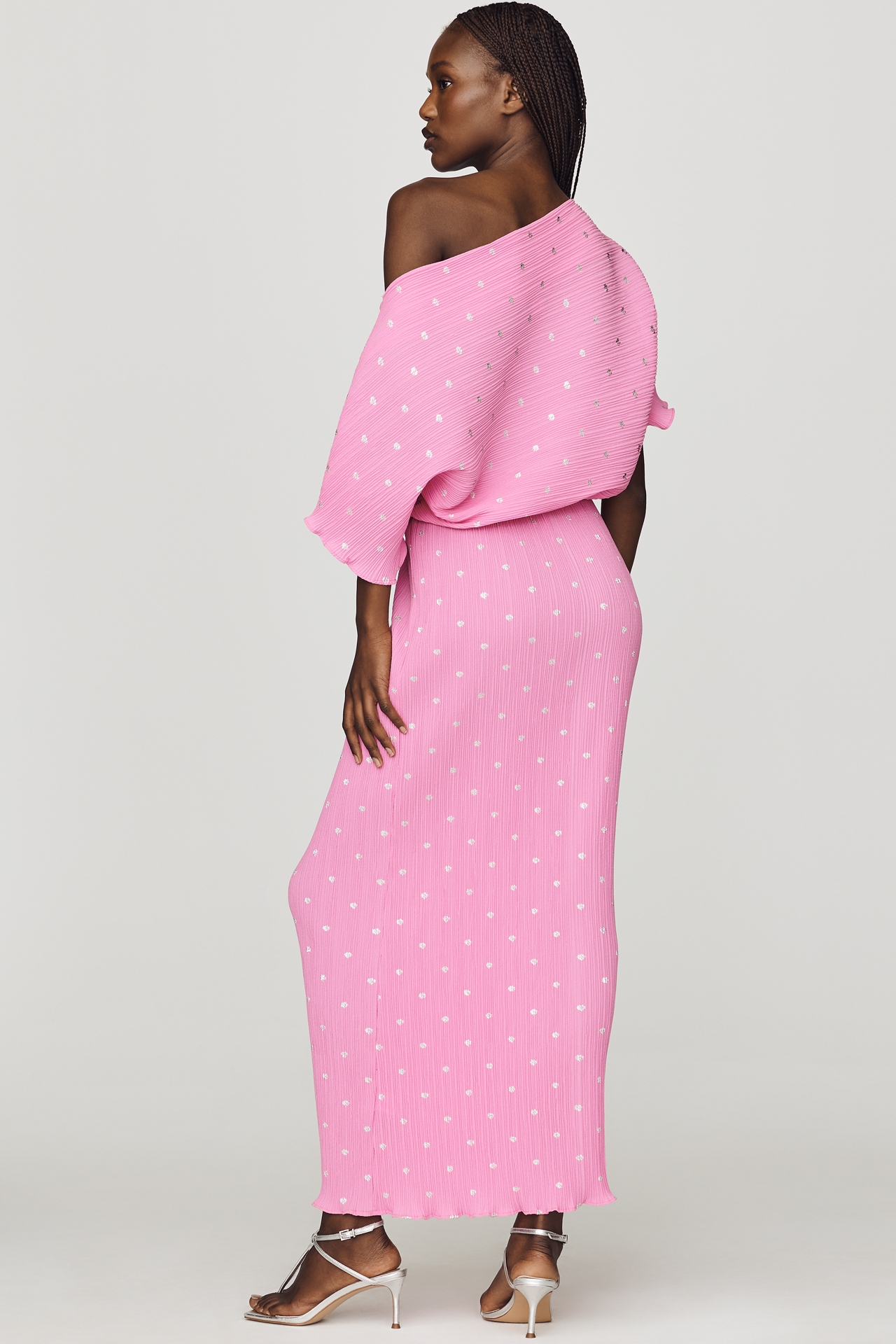 Never Fully Dressed Tilly Draped Midi Dress