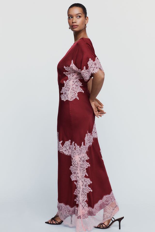 Never Fully Dressed Fearne Lace Slip Dress #8
