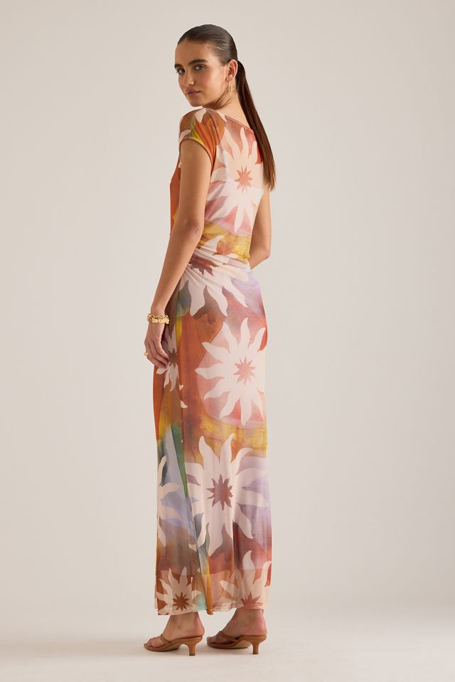 Never Fully Dressed Luna Soleil Mesh Maxi Dress #1