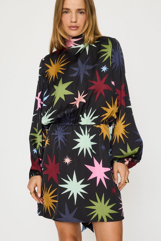 Never Fully Dressed Lily Star High-Neck Mini Dress #4