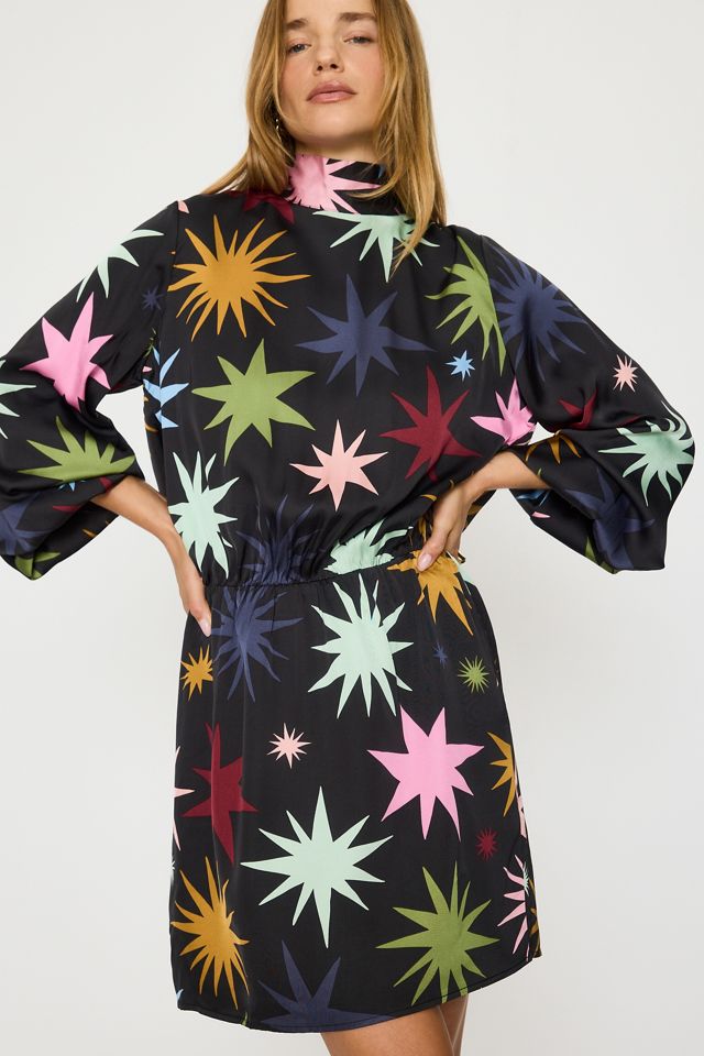 Never Fully Dressed Lily Star High-Neck Mini Dress #5