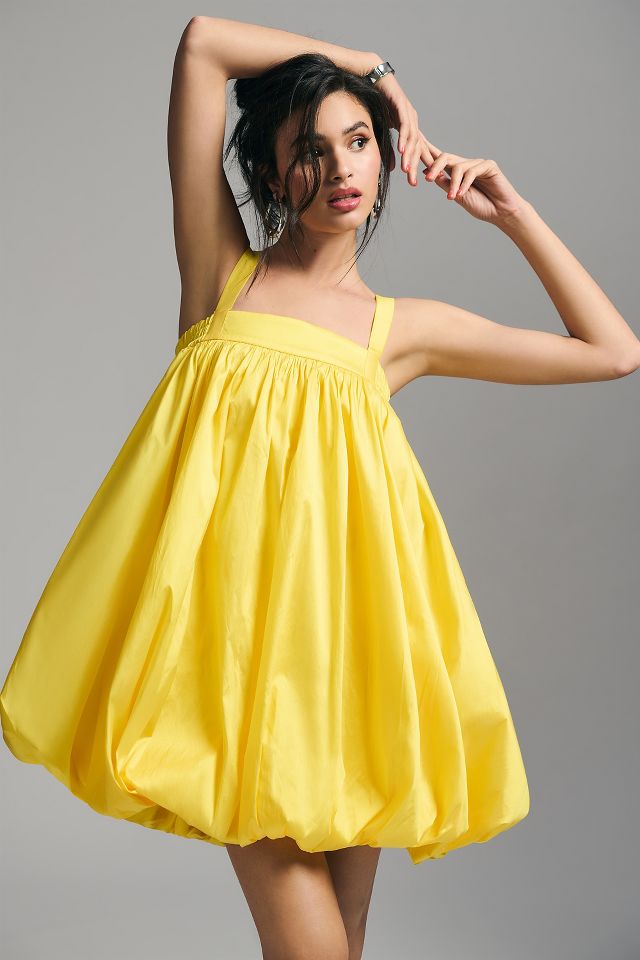 Anthropologie 2025 yellow dress