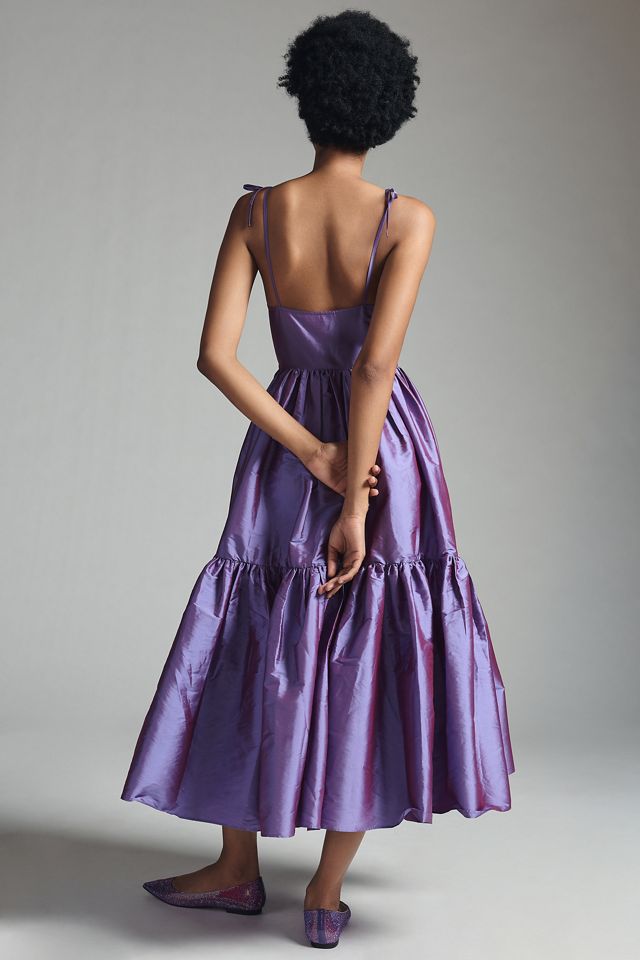 Bloni Tiered Shine Dress #1