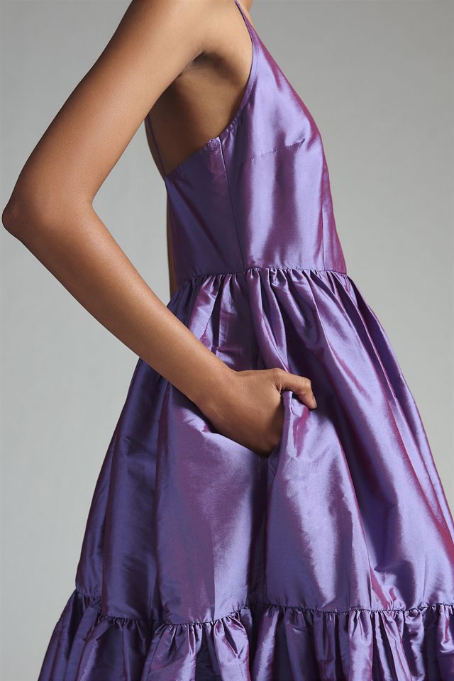 Bloni Tiered Shine Dress #2