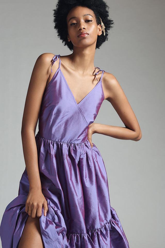 Bloni Tiered Shine Dress #4