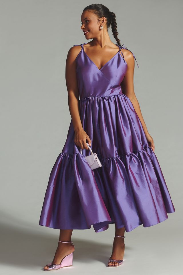 Bloni Tiered Shine Dress #7