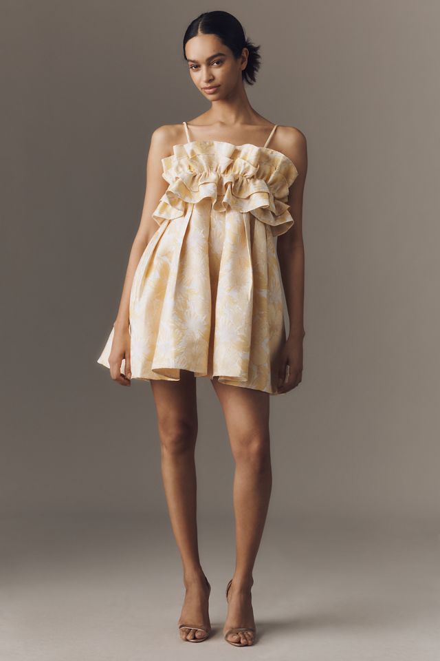 Aureta Strapless Drama Ruffle Mini Dress #2