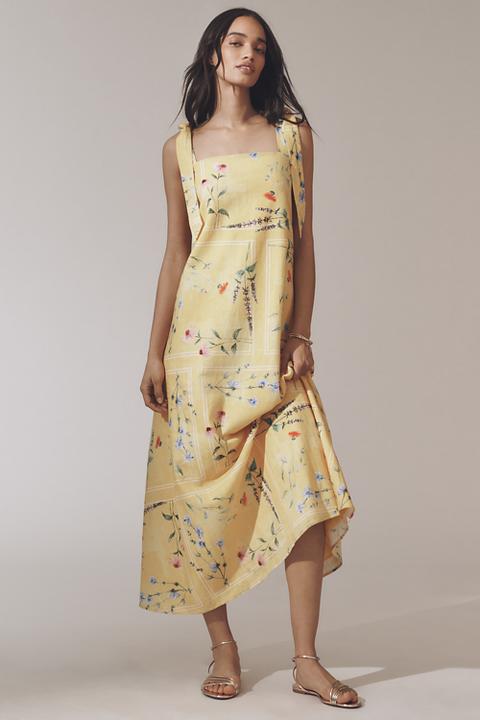 La Maise Studio Aria Linen Blend Dress