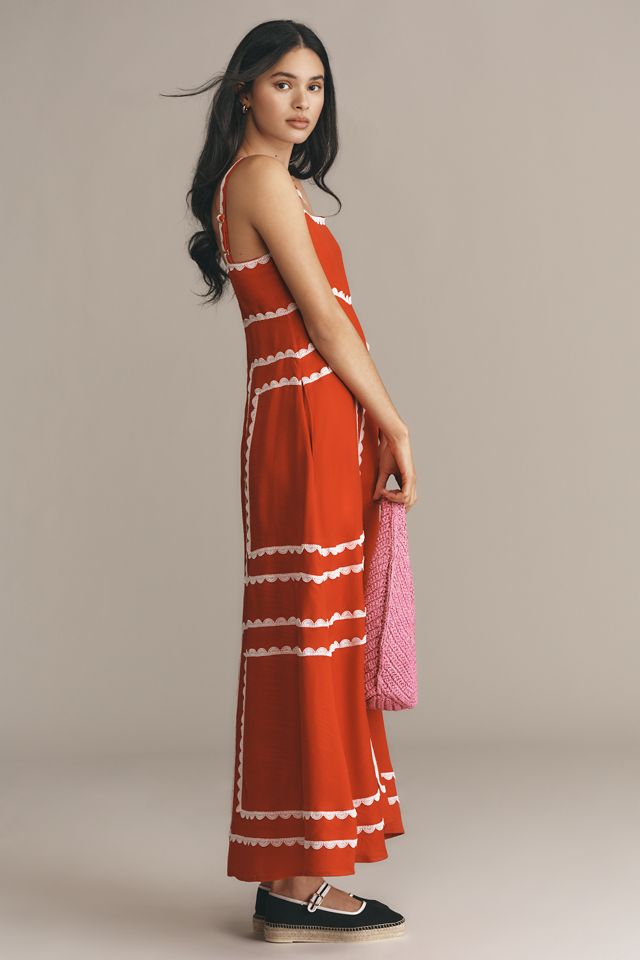 La Maise Studio Amelia Square Neck Maxi Dress #4