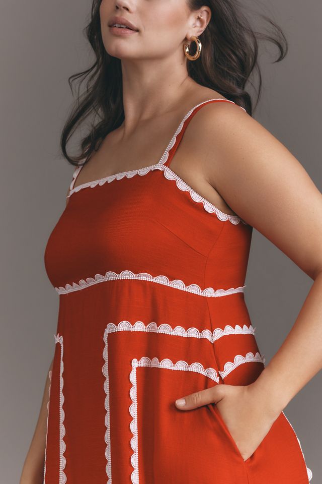 La Maise Studio Amelia Square Neck Maxi Dress #7
