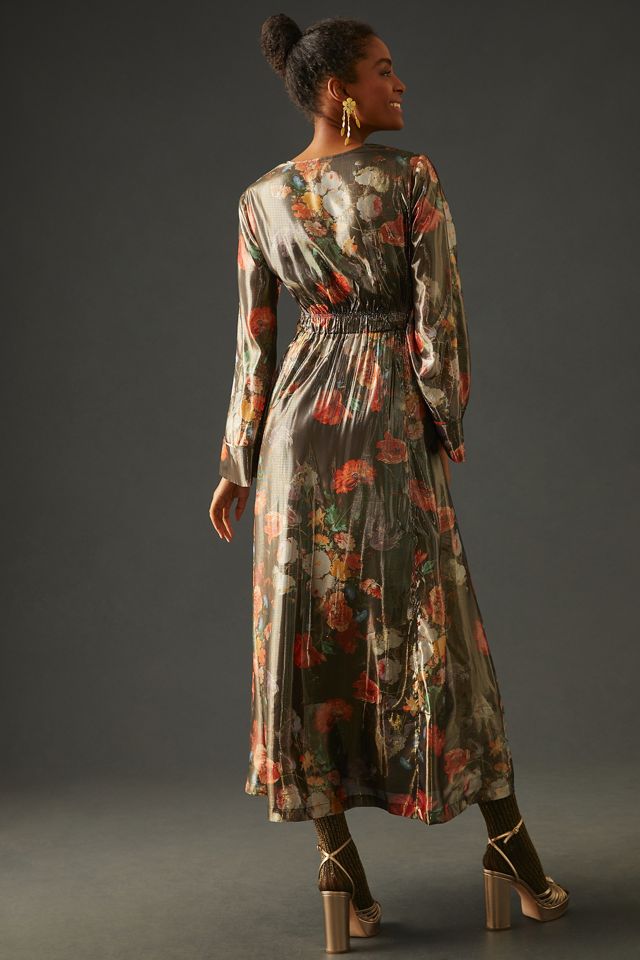 Caballero Deep V-Neck Maxi Dress #3