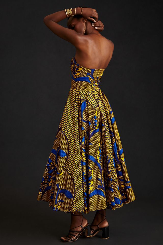 SIKA Strapless Maxi Dress #2