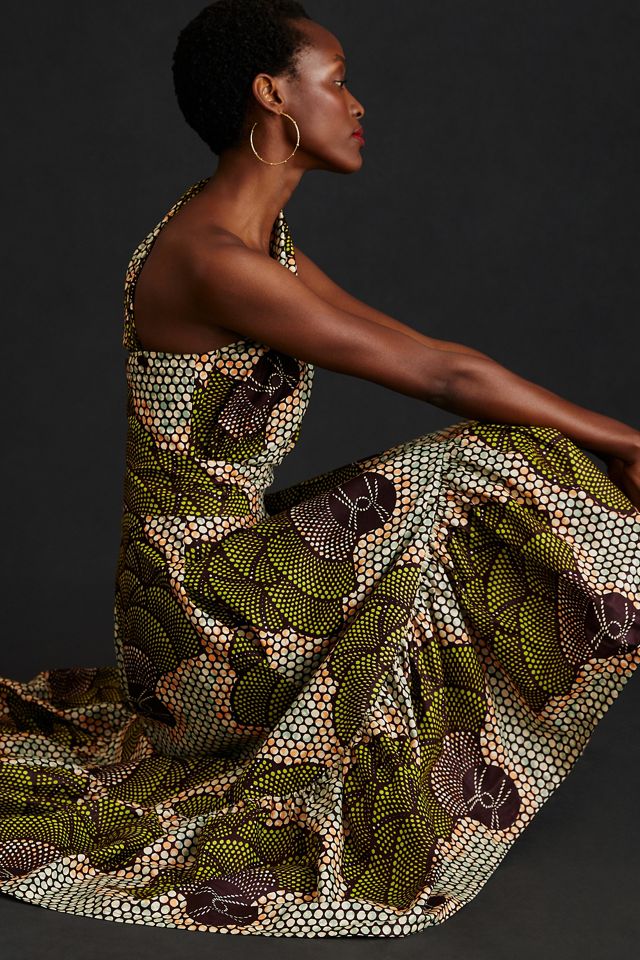 SIKA One-Shoulder High-Low Hem Maxi Dress | Anthropologie