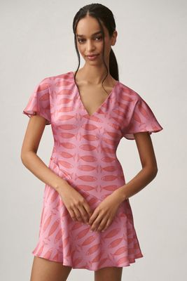 Ro's Garden Vibeka Ruffle Mini Dress