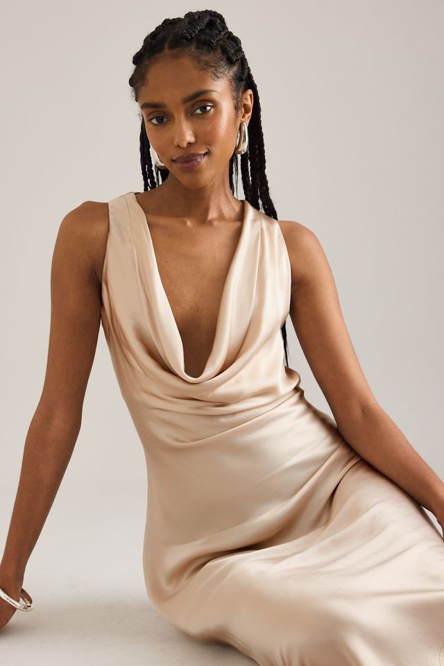 By Anthropologie Gracie Rollkragen-Maxikleid #1