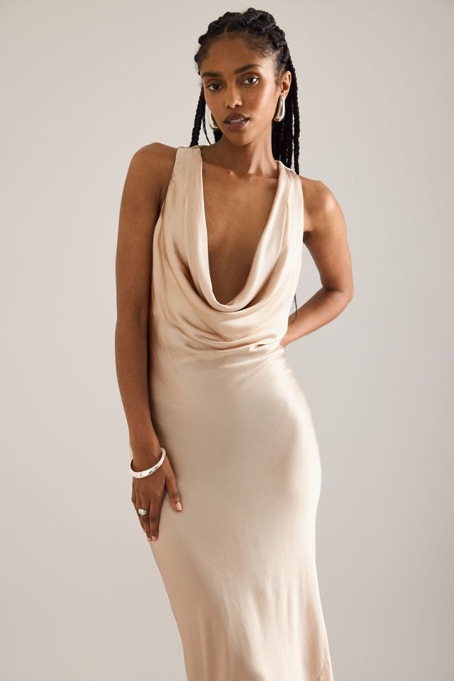 By Anthropologie Gracie Rollkragen-Maxikleid #2