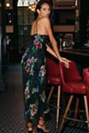 By Anthropologie Hardware Halter Scarf Slip Maxi Dress