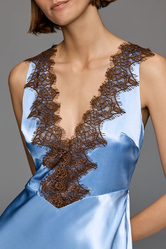 juniors navy lace dress Trendy Long Sleeve Blue Lace Junior Short Prom Dress JTSH155 main image 0
