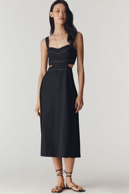 Women's Black Linen Dresses | Anthropologie UK