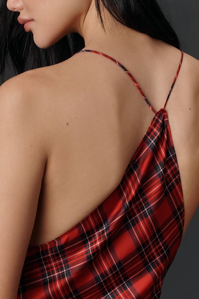 Ronny Kobo V-Neck Maxi Slip Dress #4