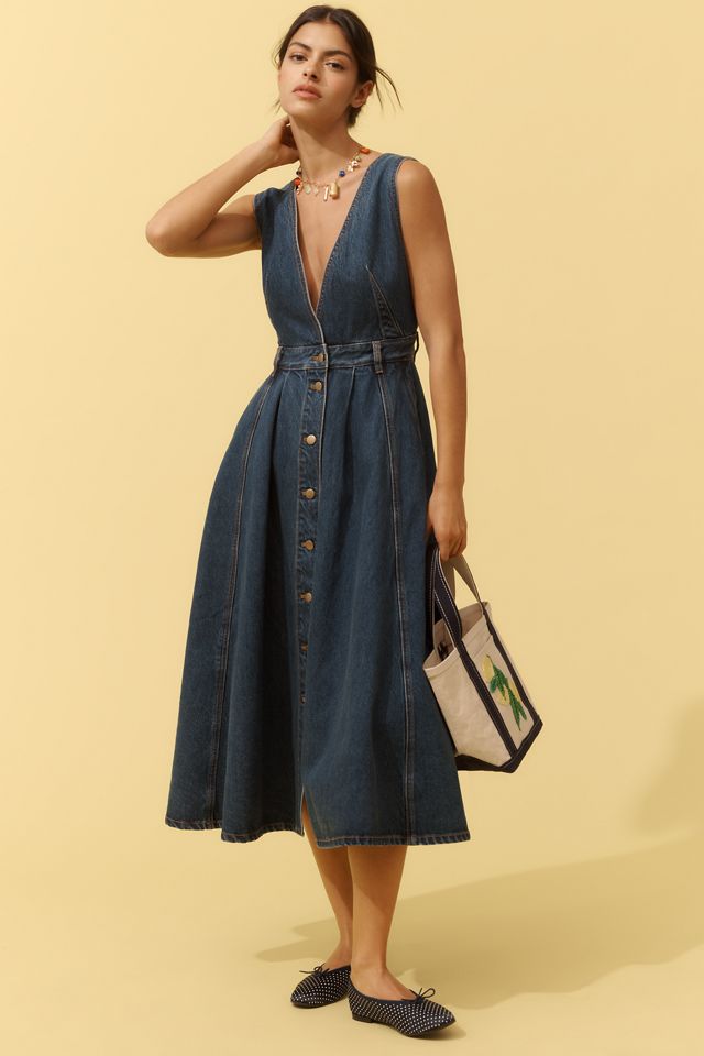 Ronny Kobo Lucien Denim Dress #3