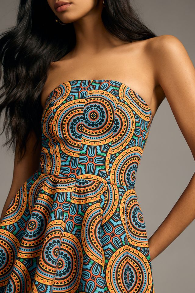 Kahindo Strapless A-Line Dress #1