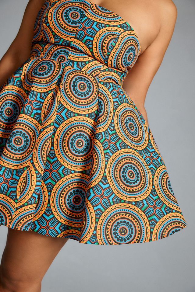 Kahindo Strapless A-Line Dress #4