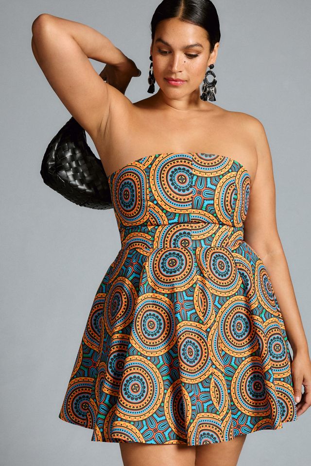 Kahindo Strapless A-Line Dress #3