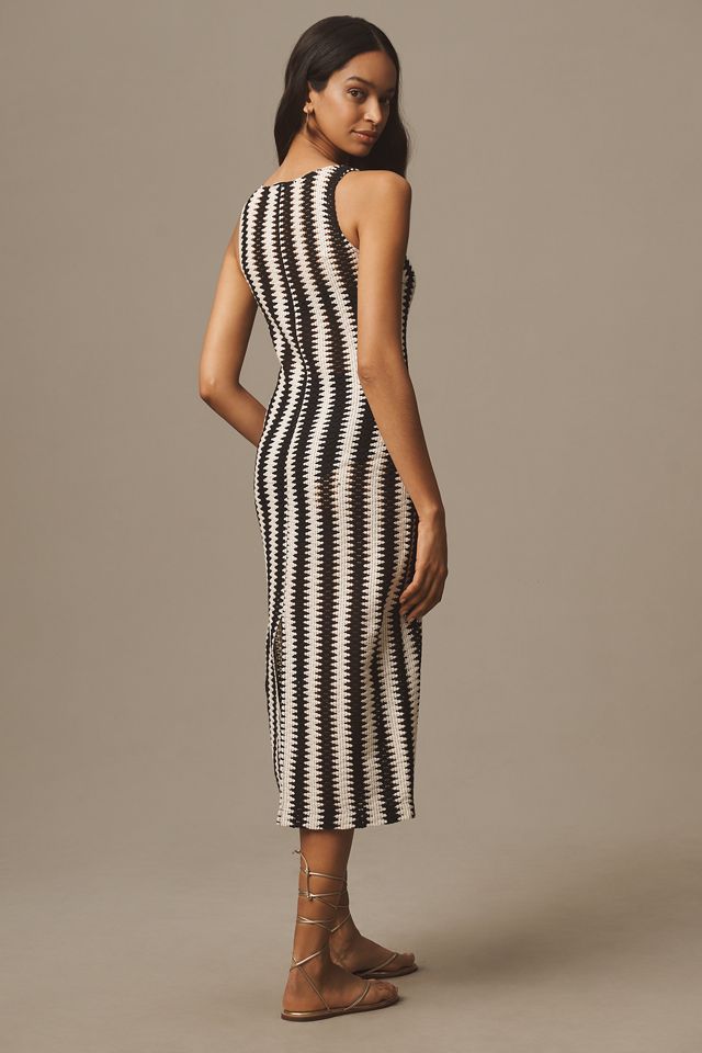 Walter Baker Cassy Sleeveless Crochet Midi Dress #2