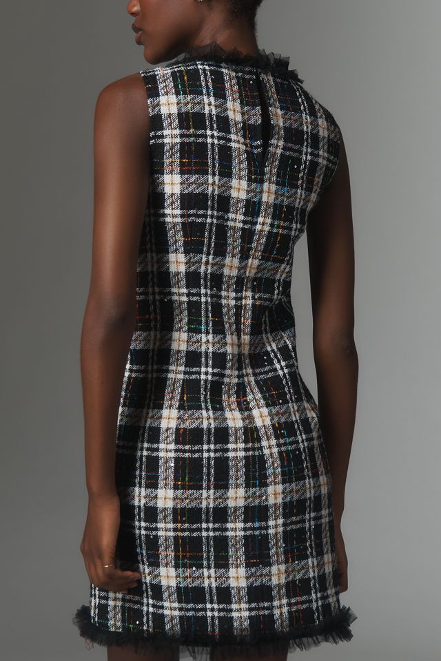Walter Baker Sleeveless Plaid Mini Dress #3