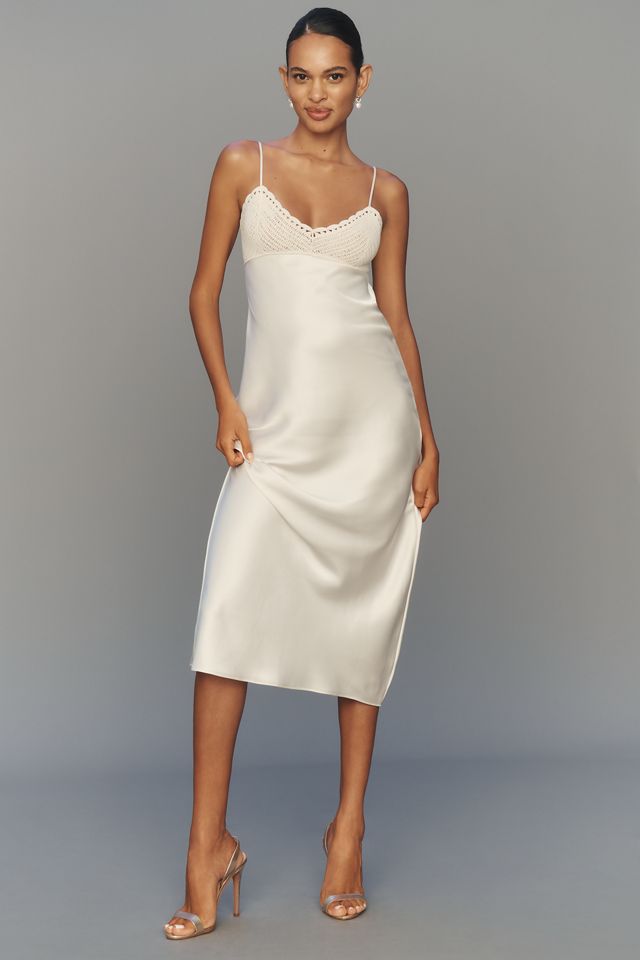 SER.O.YA Peony Sleeveless V-Neck Slip Midi Dress #4
