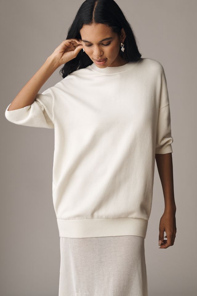SER.O.YA Awen Twofer Sheer Knit Dress #1