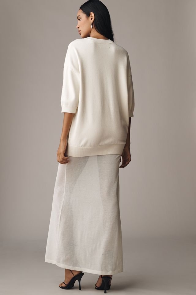 SER.O.YA Awen Twofer Sheer Knit Dress #2