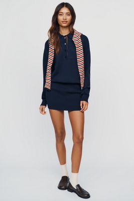 SER.O.YA Lilly Long-Sleeve Mini Dress