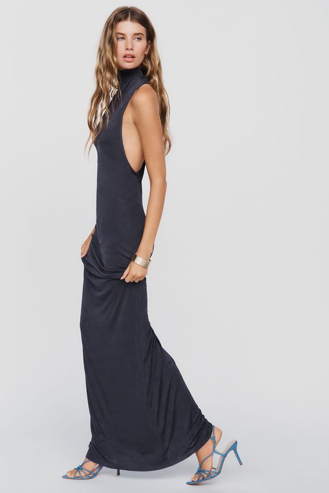 SER.O.YA Brandy Mock Neck Maxi Dress #1