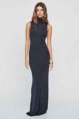 SER.O.YA Brandy Mock Neck Maxi Dress