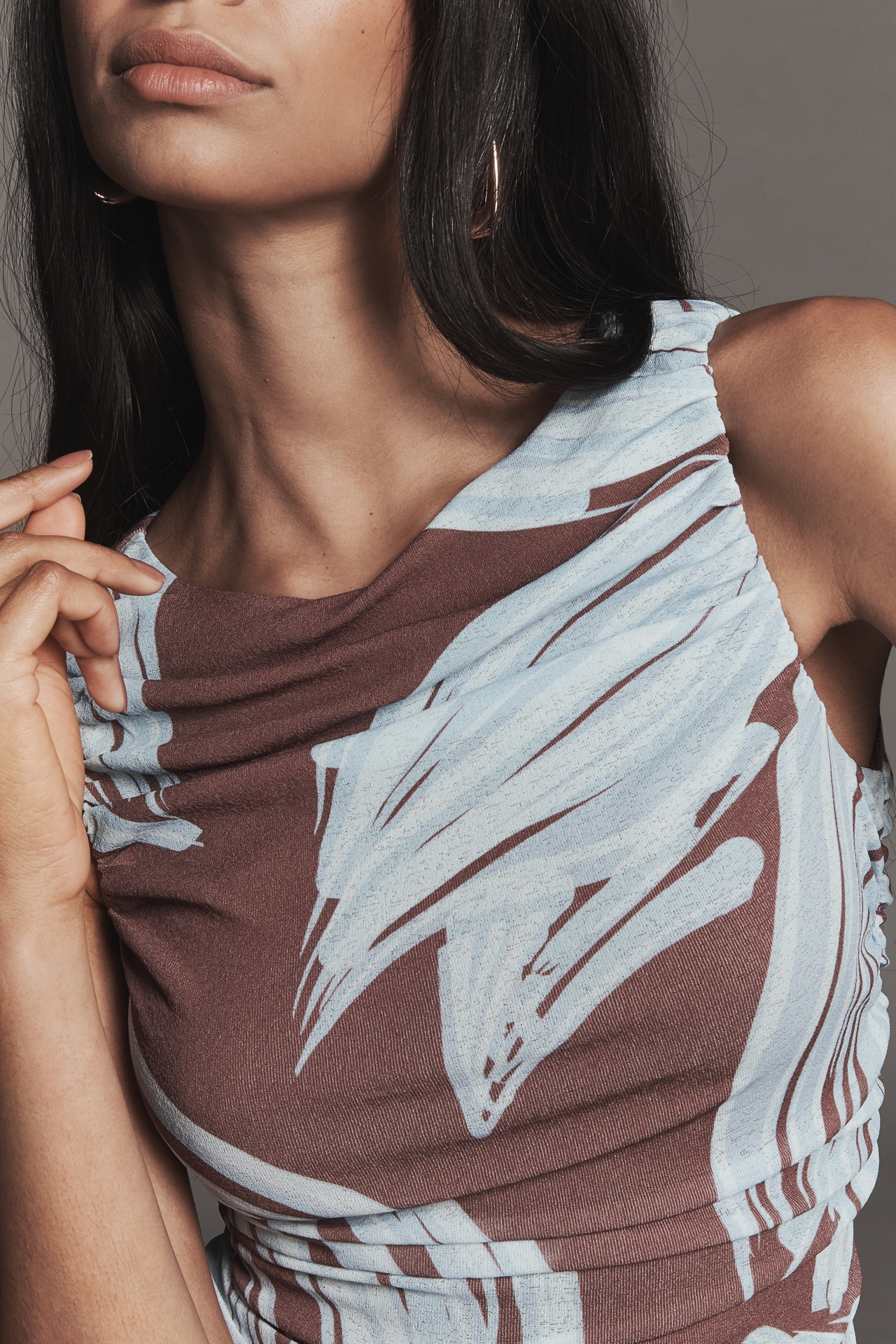 MON RENN Heirloom Sleeveless Maxi Dress