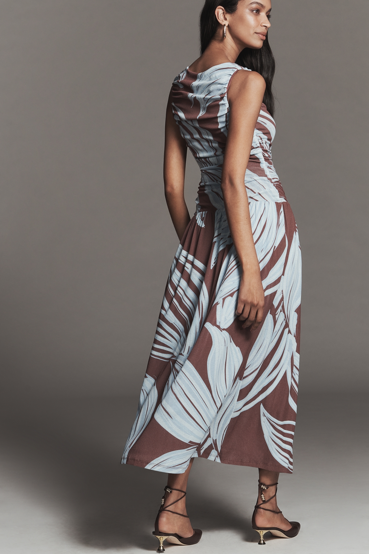 MON RENN Heirloom Sleeveless Maxi Dress