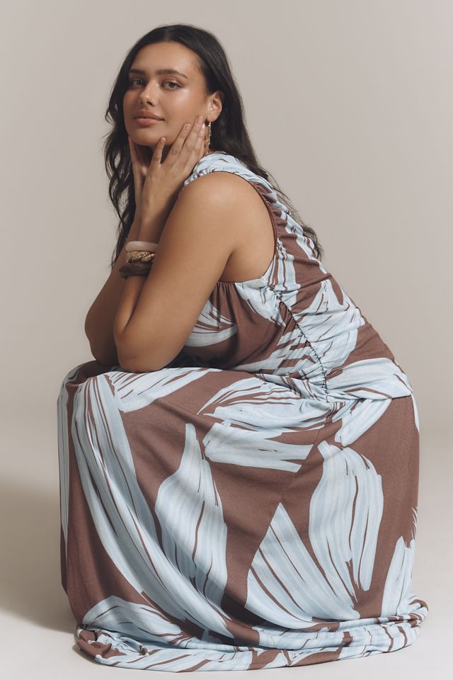 MON RENN Heirloom Sleeveless Maxi Dress #2