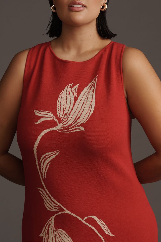 MON RENN Tressor Sleeveless Midi Dress #1