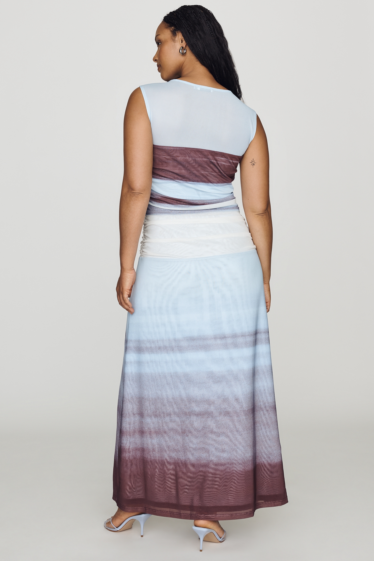 MON RENN Chroma Sleeveless Maxi Dress