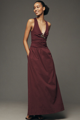 Hari Halter Maxi Dress